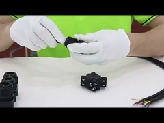 X Τύπος 4-καναλιών Ip68 αδιάβροχη υποδοχή 3 - πόλοι Ιδανικοί για καλώδια 3 ακίδων