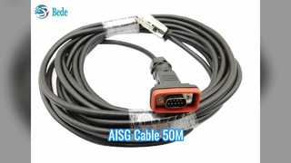 AISG DB9 To 8 Pin Cable 50M Custom