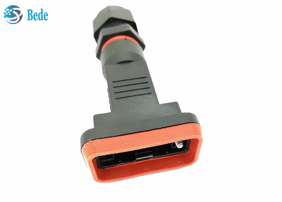 Αδιάβροχο υπο- Connetors AISG κατοικίας υλικό χρήσης IP68 PA66 καλωδίων Δ