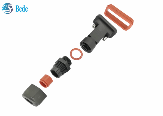 Αδιάβροχο υπο- Connetors AISG κατοικίας υλικό χρήσης IP68 PA66 καλωδίων Δ