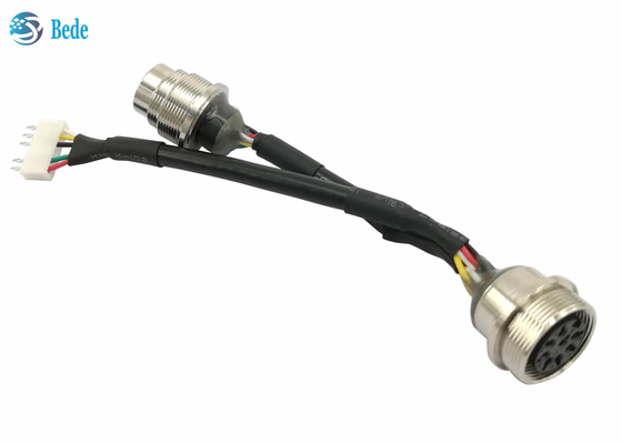 22AWG ο μετρητής καλωδίων ΜΟΥΣΚΕΥΕΙ το αρσενικό καλωδίων στο θηλυκό εναλλασσόμενο ρεύμα 500V με το βούλωμα SCN2.54-6P