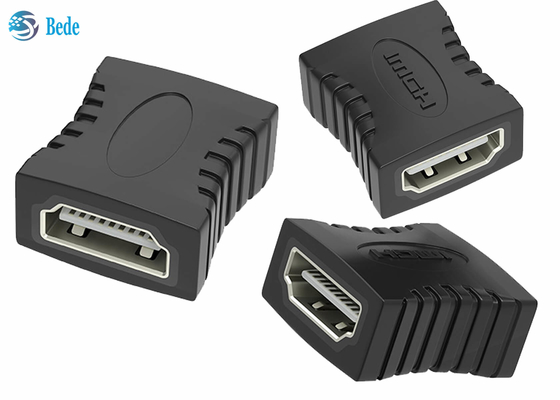 Θηλυκό HDMI στο θηλυκό προσαρμοστή, που συνδέει δύο HDMI ένας αρσενικός μετατροπέας καλωδίων HDMI