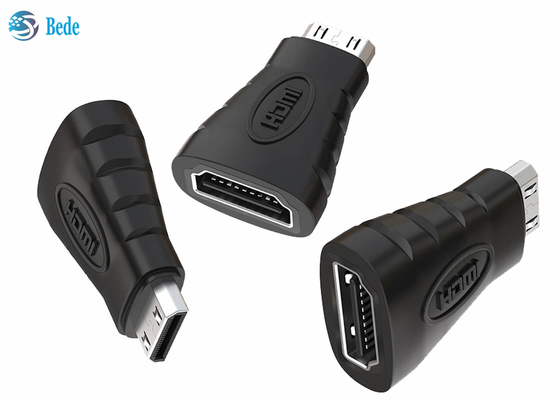 Καλυμμένος χρυσός μίνι μετατροπέας HDMI, ένα θηλυκό στο μίνι αρσενικό προσαρμοστή HDMI