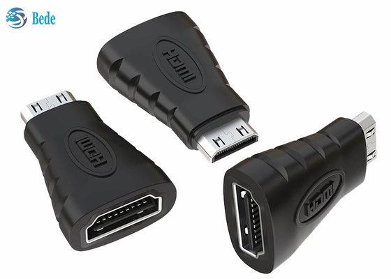 Καλυμμένος χρυσός μίνι μετατροπέας HDMI, ένα θηλυκό στο μίνι αρσενικό προσαρμοστή HDMI