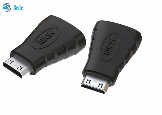 Καλυμμένος χρυσός μίνι μετατροπέας HDMI, ένα θηλυκό στο μίνι αρσενικό προσαρμοστή HDMI