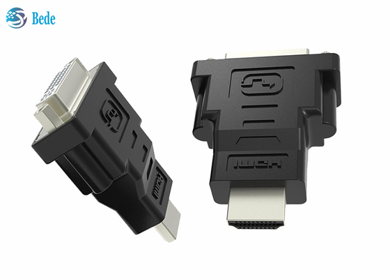 Θηλυκό DVI HDMI στον αρσενικό μετατροπέα λιμένων dvi-ι 24+5 προσαρμοστών αμφίδρομο
