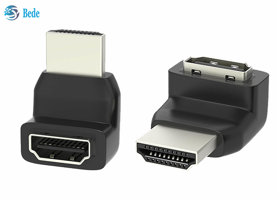 Αρσενικό σωστής γωνίας HDMI προσαρμοστών 270 βαθμού HDMI στο θηλυκό μετατροπέα τρισδιάστατο 4K Λ που υποστηρίζεται