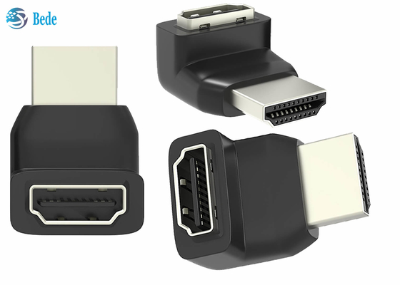 Αρσενικό σωστής γωνίας HDMI προσαρμοστών 270 βαθμού HDMI στο θηλυκό μετατροπέα τρισδιάστατο 4K Λ που υποστηρίζεται