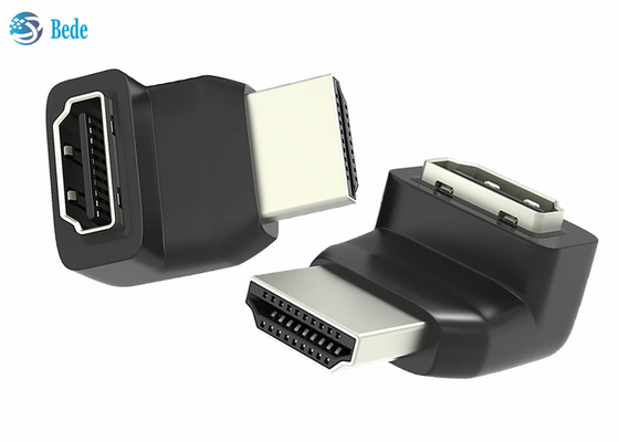 Αρσενικό σωστής γωνίας HDMI προσαρμοστών 270 βαθμού HDMI στο θηλυκό μετατροπέα τρισδιάστατο 4K Λ που υποστηρίζεται