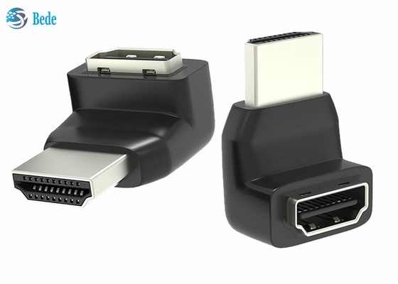 Αρσενικό σωστής γωνίας HDMI προσαρμοστών 270 βαθμού HDMI στο θηλυκό μετατροπέα τρισδιάστατο 4K Λ που υποστηρίζεται