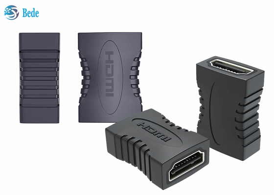 Θηλυκό προσαρμοστών συζευκτήρων HDMI στο τρισδιάστατο 4K διαλυτικό χρώματος θηλυκών συνδετήρων για το PC lap-top TV HDTV