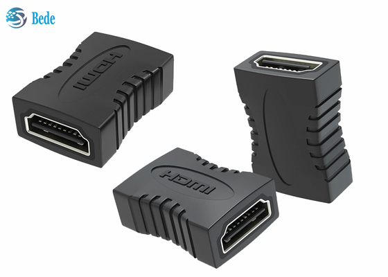 Θηλυκό προσαρμοστών συζευκτήρων HDMI στο τρισδιάστατο 4K διαλυτικό χρώματος θηλυκών συνδετήρων για το PC lap-top TV HDTV