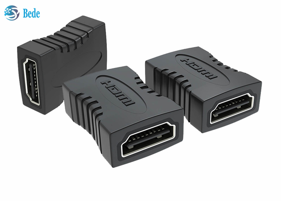 Θηλυκό προσαρμοστών συζευκτήρων HDMI στο τρισδιάστατο 4K διαλυτικό χρώματος θηλυκών συνδετήρων για το PC lap-top TV HDTV