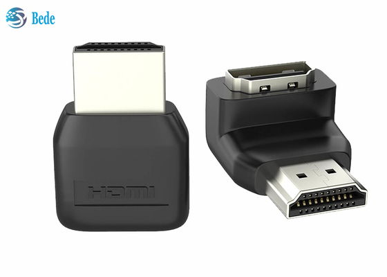 Προσαρμοστής σωστής γωνίας συζευκτήρων HDMI αρσενικό 90 βαθμού στο θηλυκό για το lap-top PS4 PS5 Xbox HDTV