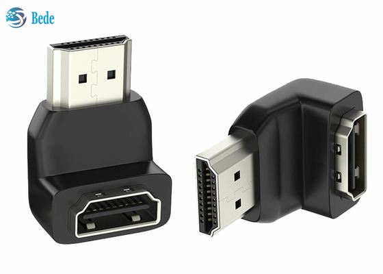 Προσαρμοστής σωστής γωνίας συζευκτήρων HDMI αρσενικό 90 βαθμού στο θηλυκό για το lap-top PS4 PS5 Xbox HDTV