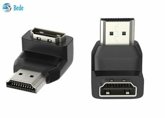 Προσαρμοστής σωστής γωνίας συζευκτήρων HDMI αρσενικό 90 βαθμού στο θηλυκό για το lap-top PS4 PS5 Xbox HDTV