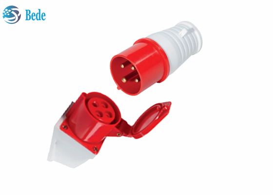 αδιάβροχοι άνδρα-γυναίκας συνδετήρες 380-415V υποδοχών/βουλωμάτων 16A 4pin βιομηχανικοί