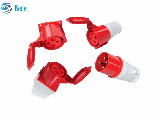 αδιάβροχοι άνδρα-γυναίκας συνδετήρες 380-415V υποδοχών/βουλωμάτων 16A 4pin βιομηχανικοί