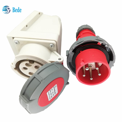 3P+N+E βιομηχανικές βούλωμα και υποδοχή IP67 AC220-415V τοποθετώντας τύπος τοίχων 16 και 32 Amp