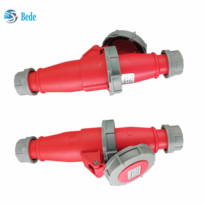 IP67 Βιομηχανική πρίζα πρίζας 4 πινών ((3P+E) 16 και 32 Amp Τύπος αγκύρωσης