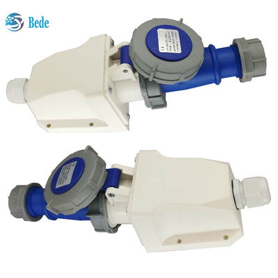 IP67 Σφραγίδες και πρίζες υψηλού ρεύματος 32Amp 220 ~ 250V με OEM / ODM