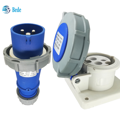 Πρότυπο ICE60309 Βιομηχανική πρίζα πρίζας IP67 3Pins ((2P+E) 32Amp