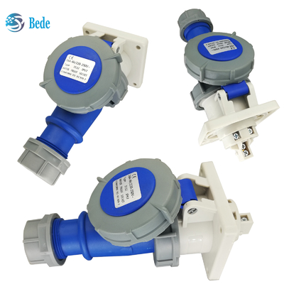 Πρότυπο ICE60309 Βιομηχανική πρίζα πρίζας IP67 3Pins ((2P+E) 32Amp