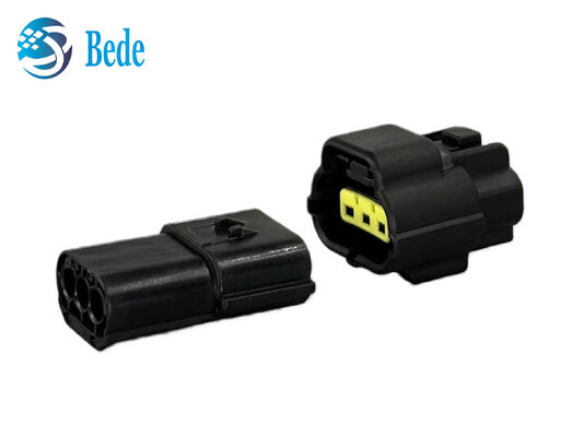3 Pin Automotive Connector House Μαύρο βύσμα και υποδοχή σύνδεσης καλωδίου σε καλώδιο 174357-2 174359-2