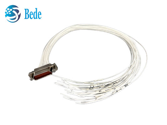 J30J‐25ZKP-30 25Pin Micro-D Connector με 30cm καλώδιο με τερματισμό επίλυσης J30J-25TJS