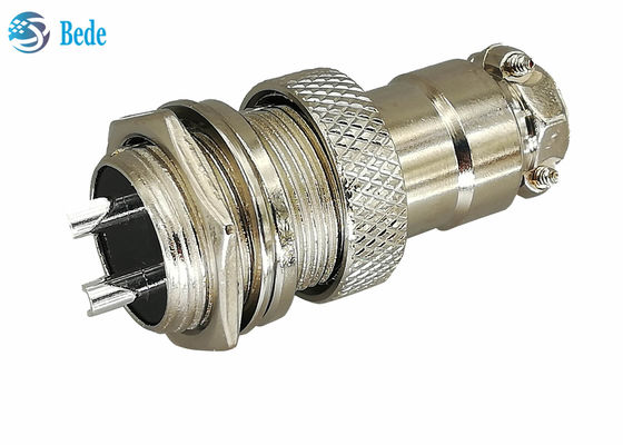 2 Pin 16MM Κυκλικός Σύνδεσμος Αεροπορίας Gx16, Σύνδεσμος Τοποθέτησης Πάνελ Αρσενικό και Θηλυκό Σετ
