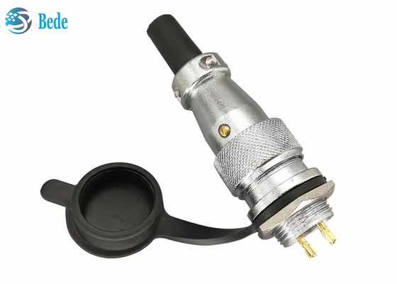 Επαργυρωμένοι κυκλικοί σύνδεσμοι από κράμα ψευδαργύρου 2 3 4 ακίδων 10A 500V με κάλυμμα σκόνης