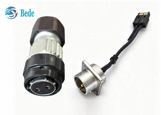 Amphe-OBTS Σειρά Συνδέσμου Τροφοδοσίας 2 Δρόμων 48V DC Plug C10-730511-Z2S / Z2P Για Πύργο Κινητής Τηλεφωνίας
